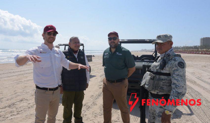 Tras recorridos marítimos, aéreos y terrestres, no se ha detectado hidrocarburos en las costas de Tamaulipas