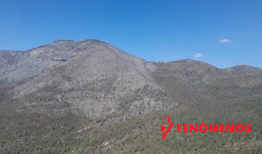 Controlado incendio forestal “Puerto del Volcán” en Miquihuana