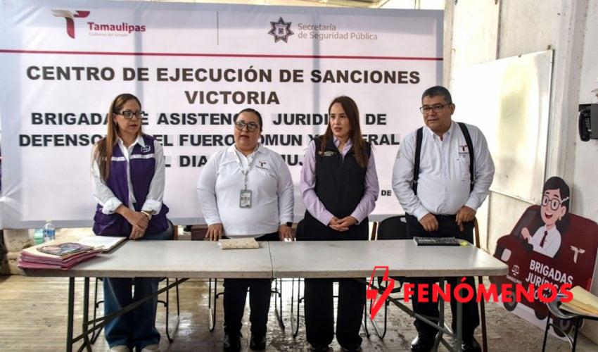 Realiza IDPET brigada jurídica y de salud para mujeres privadas de la libertad en el CEDES Victoria