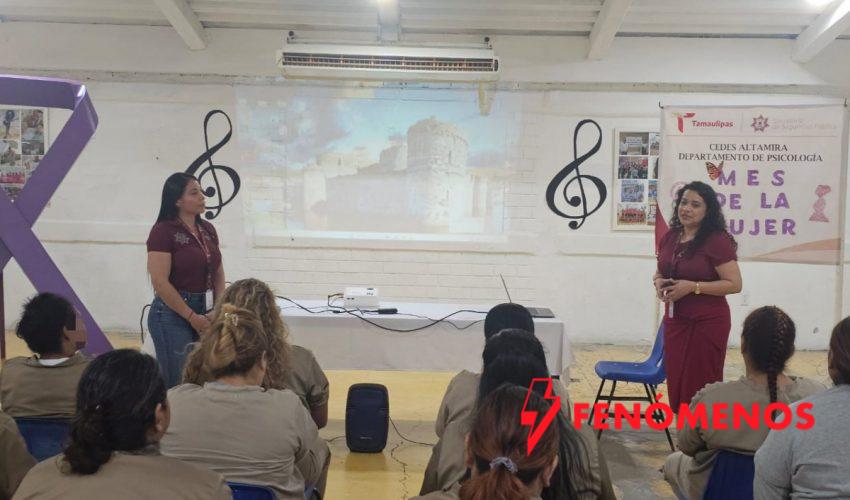 Concientiza CEDES Altamira a mujeres sobre la importancia de la equidad