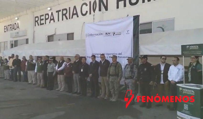 Participa Guardia Estatal en banderazo de operativo “Heroínas y Héroes Paisanos” en Nuevo Laredo