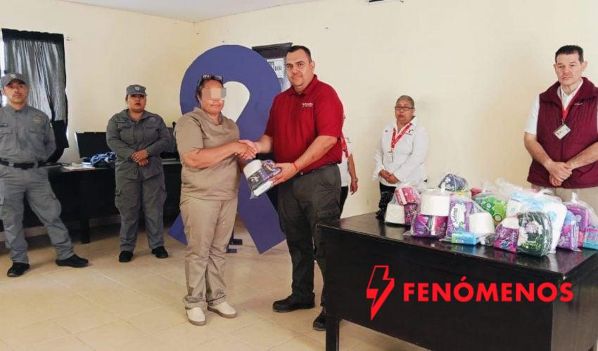 Refuerzan reinserción social con entrega de kits de higiene a mujeres en CEDES Reynosa