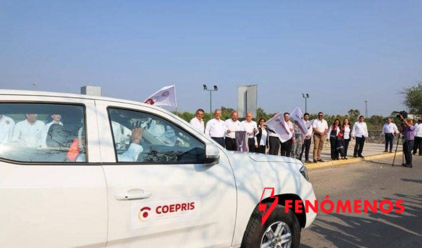 Fortalece gobierno de Tamaulipas parque vehicular de la COEPRIS
