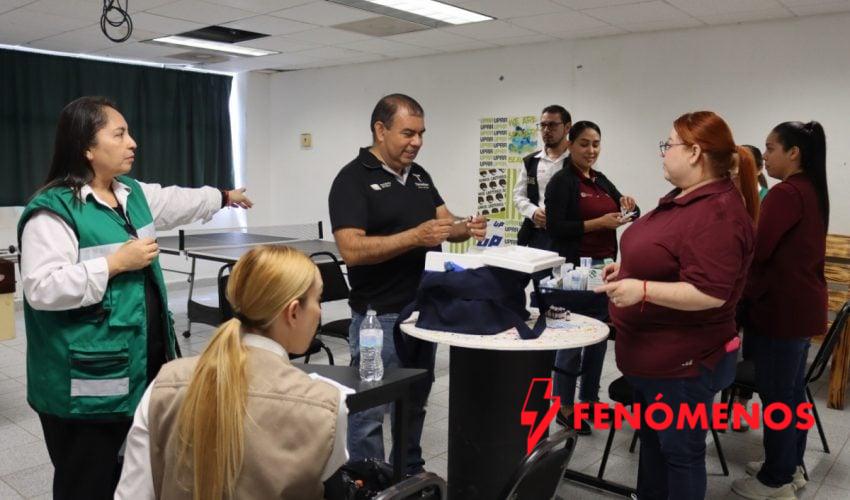 Impulsa UPRR la prevención de enfermedades con jornada de vacunación contra el sarampión