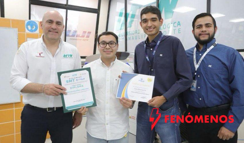 Forma UTTN talento especializado en ensamble electrónico con diplomado SMT