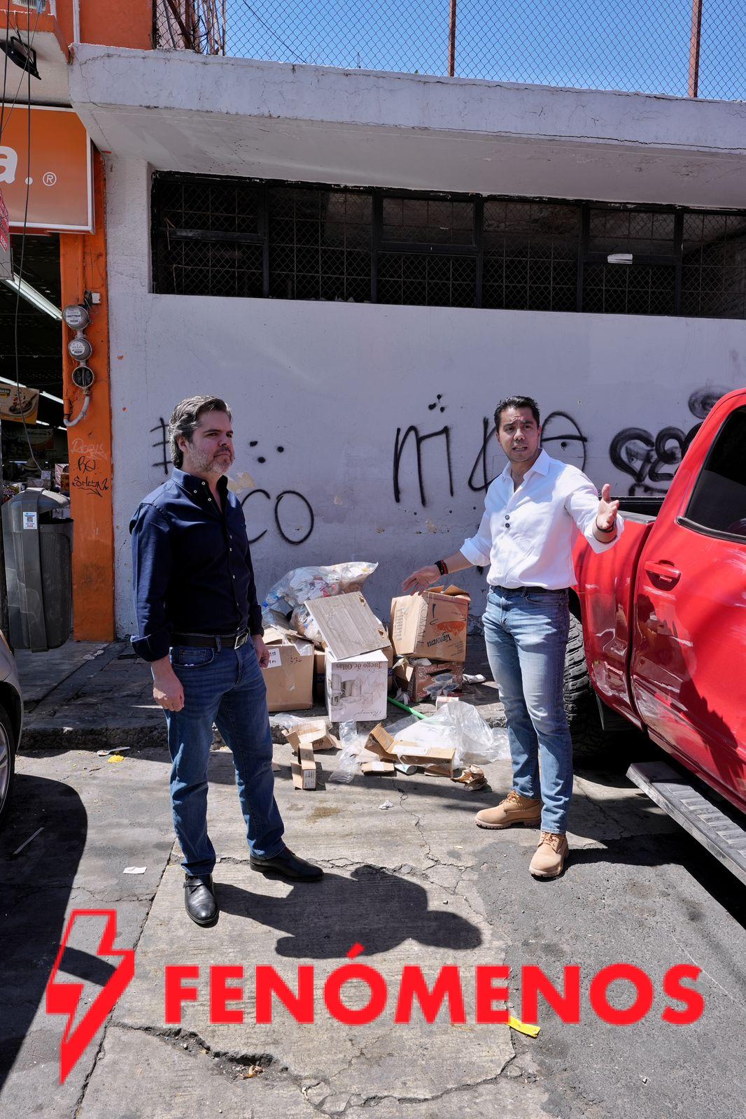 Refuerza Felifer Macías el orden y la limpieza en las calles de Querétaro