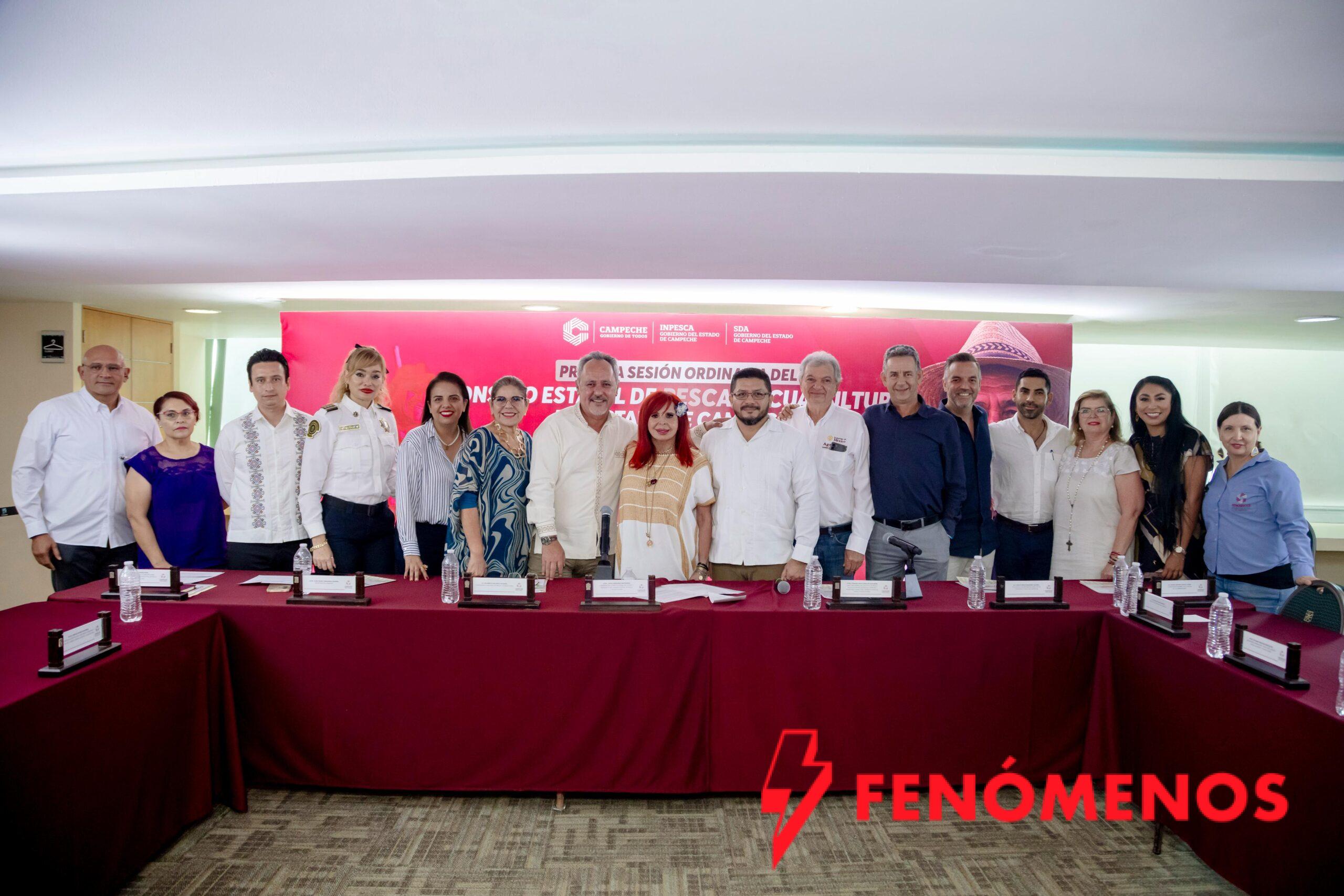 ENCABEZÓ LA GOBERNADORA, LAYDA SANSORES SAN ROMÁN, LA PRIMERA SESIÓN ORDINARIA DEL CONSEJO ESTATAL DE PESCA Y ACUACULTURA 2026 