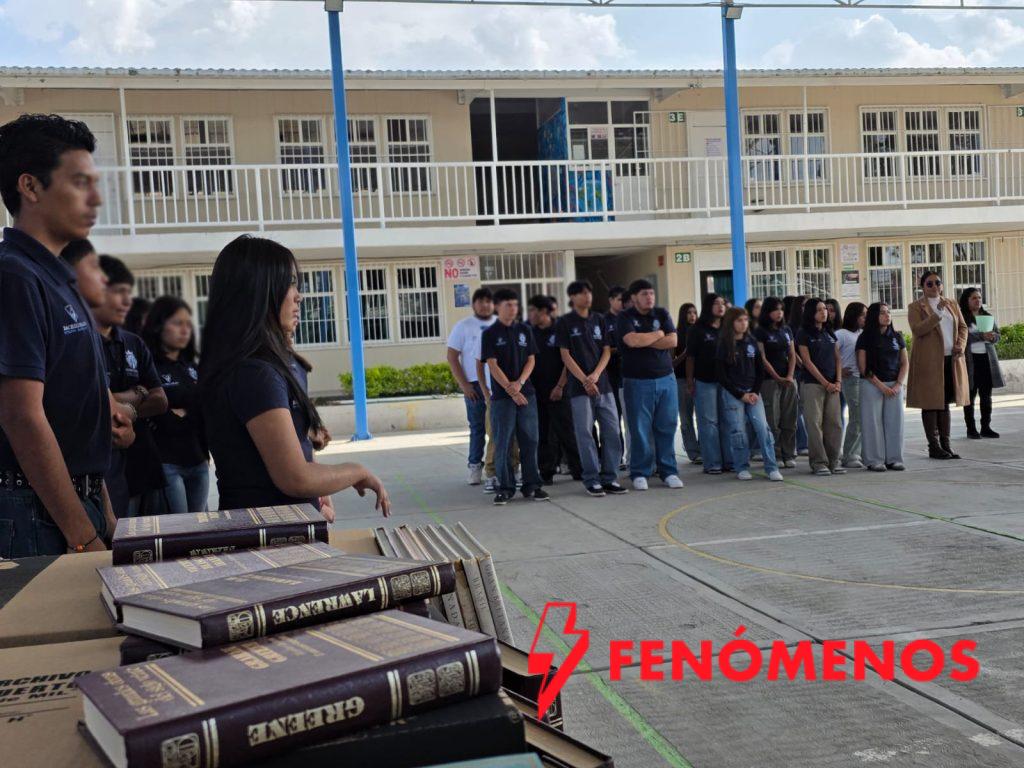 Rotary International dona acervo bibliográfico a los Bachilleratos Integrales BIG del noreste de Guanajuato