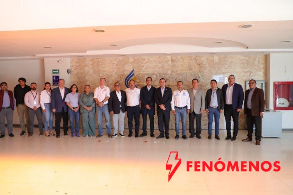 Suman esfuerzos autoridades para atender problemática de lirio acuático de la Presa Ignacio Allende