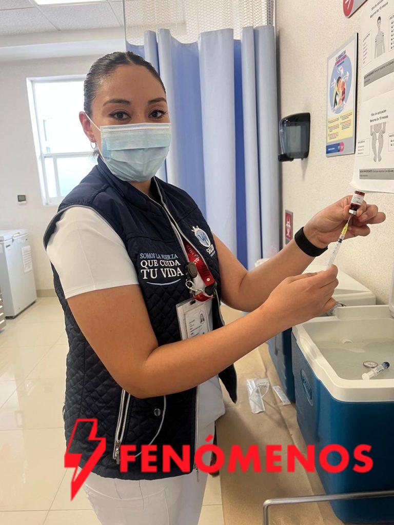 Guanajuato aplica 988 mil 506 vacunas contra el sarampión.