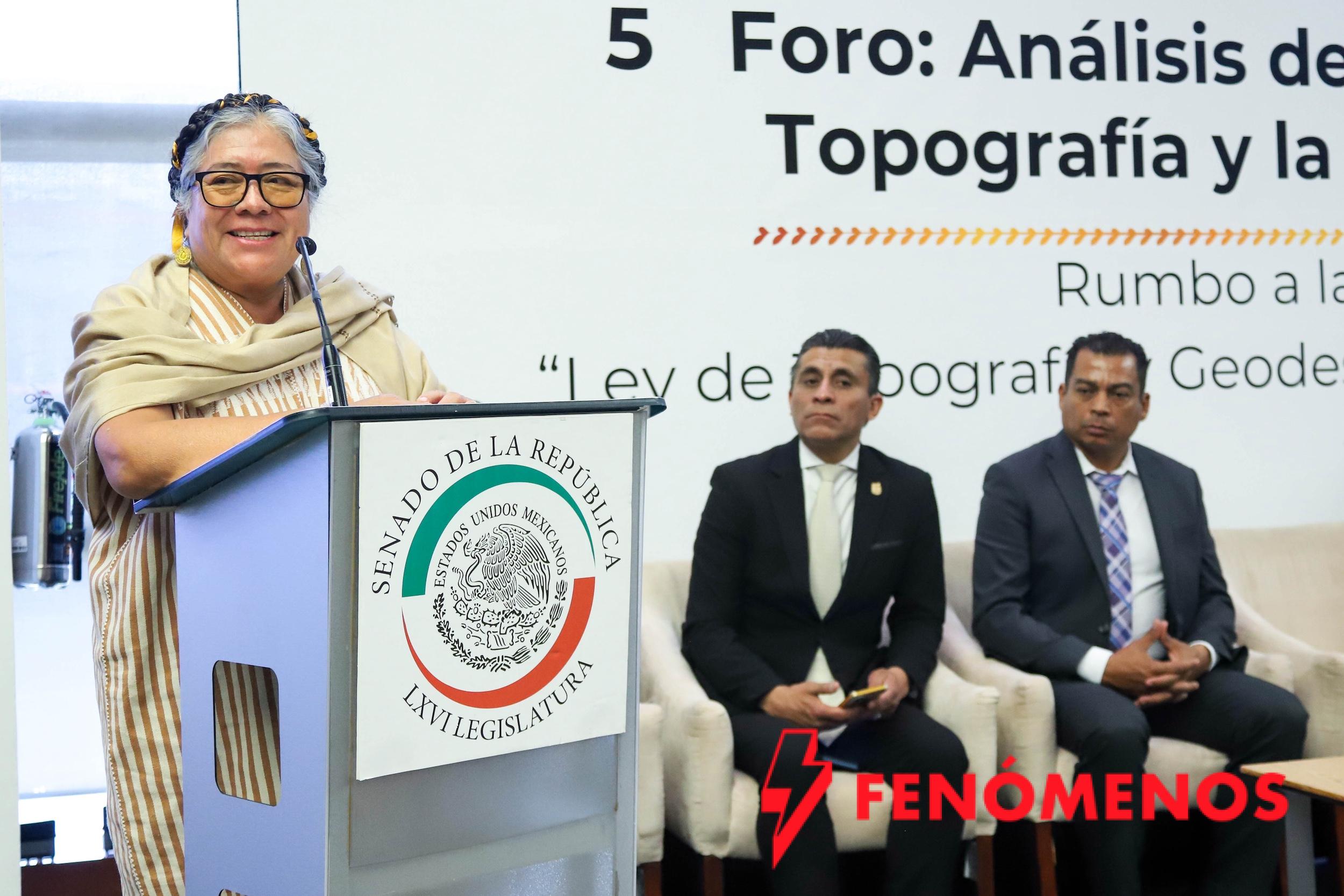 Presentará Luisa Cortés García proyecto para expedir Ley de Topografía y Geodesia