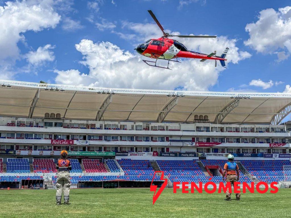 TRASLADA SUEG EN HELICÓPTERO A PACIENTE CON TCE SEVERO PARA ATENCIÓN ESPECIALIZADA.