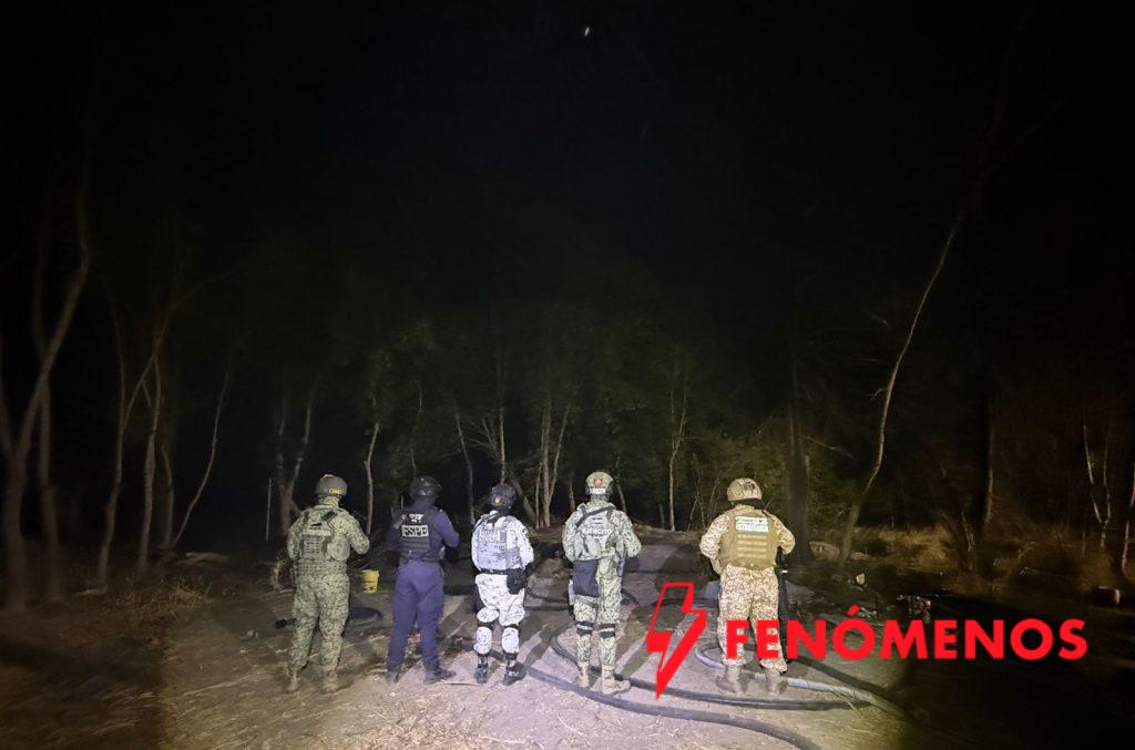 Asegura Secretaría de Seguridad y Paz toma clandestina  y 37 mil litros de hidrocarburo en Villagrán