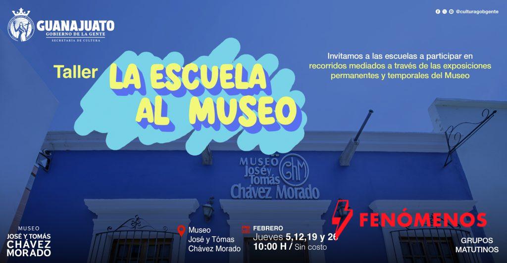 Secretaría de Cultura de Guanajuato invita a participar en su programación de talleres y actividades formativas en museos y espacios culturales