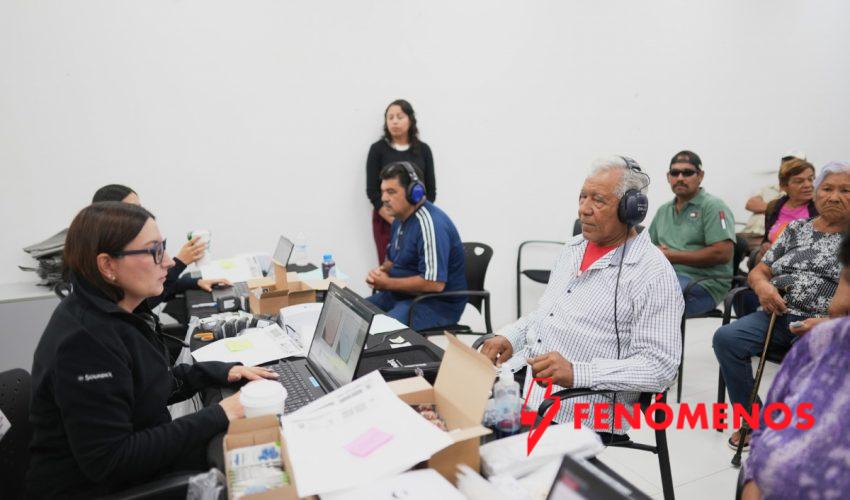 Entregan DIF Tamaulipas y Secretaría de Salud 420 auxiliares auditivos a población de 13 municipios