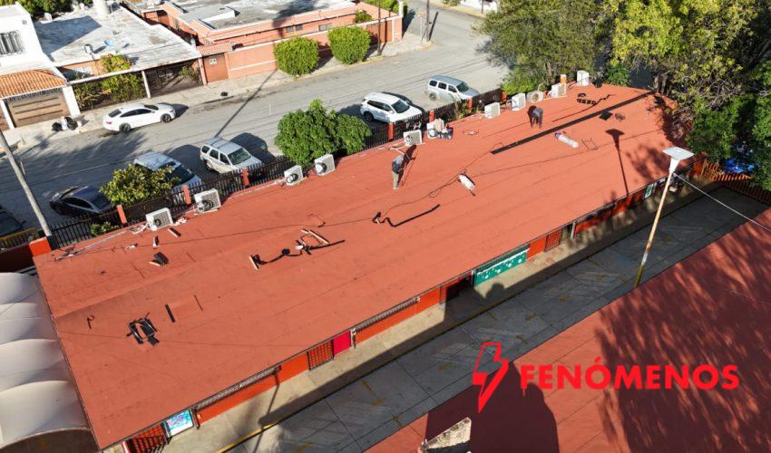 Impulsa Gobierno de Tamaulipas mejoras en Primaria Club de Leones