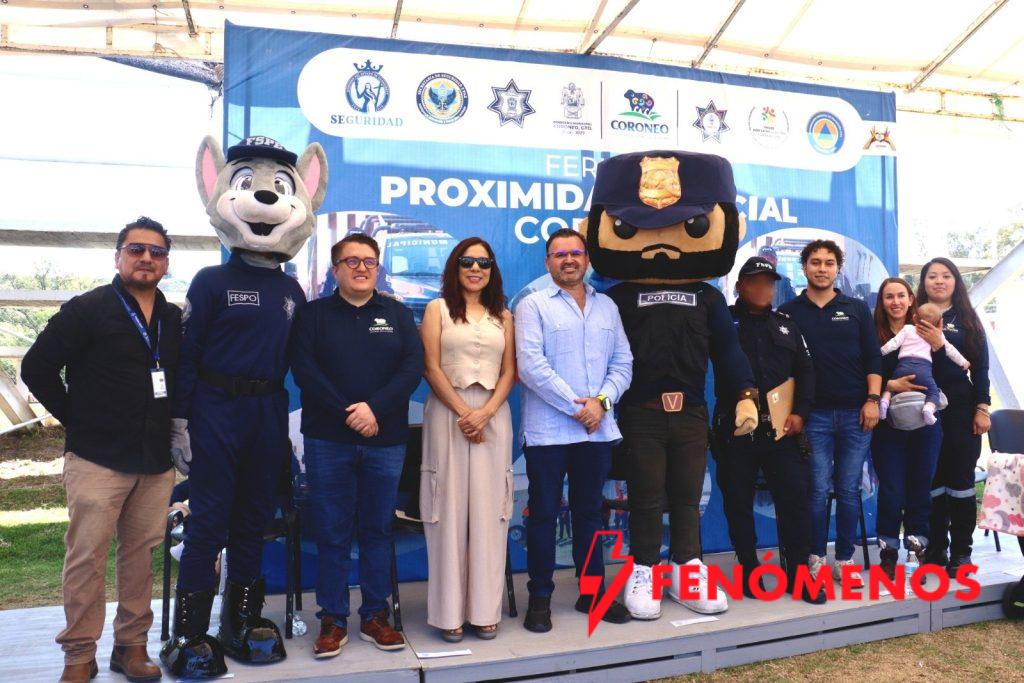 Policías más cerca de la gente: Secretaría de Seguridad y Paz comparte su labor en Coroneo