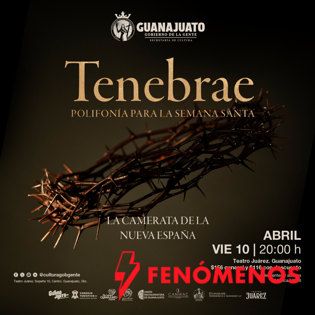 Cinco siglos de música sacra cobrarán vida en el Teatro Juárez