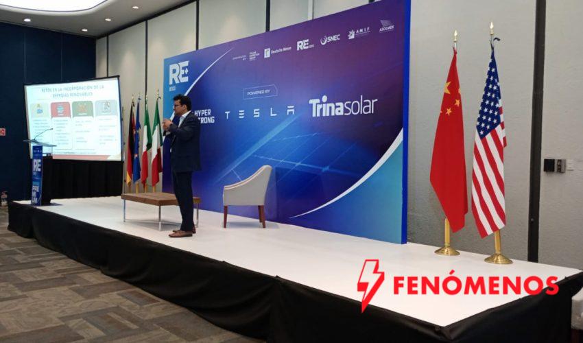 Participa SEDENER en Re+México con ponencia sobre transición energética y confiabilidad del sistema