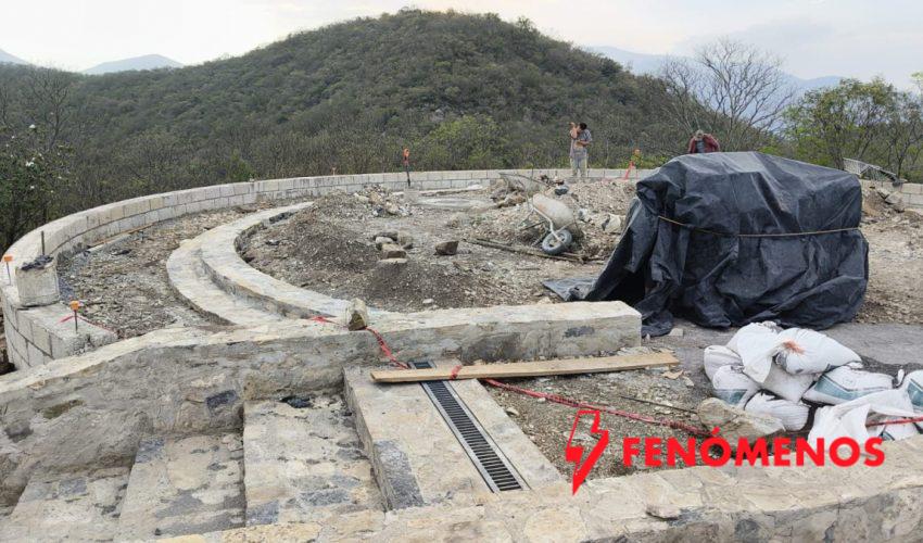 Avanza construcción de asta bandera monumental en Ciudad Victoria