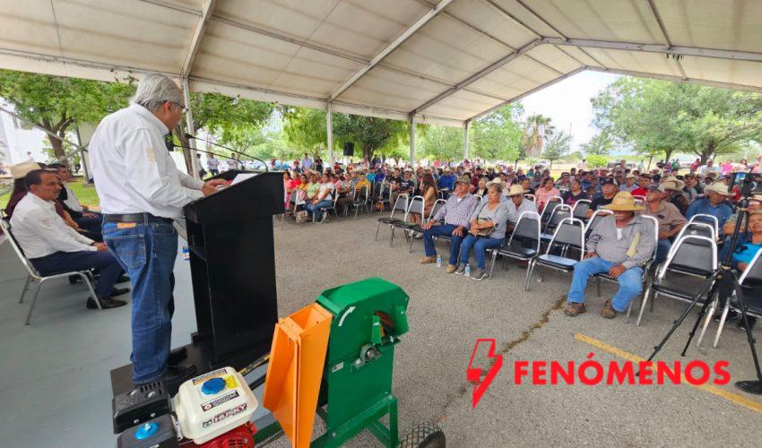 Campo tamaulipeco se fortalece con apoyos directos a productores