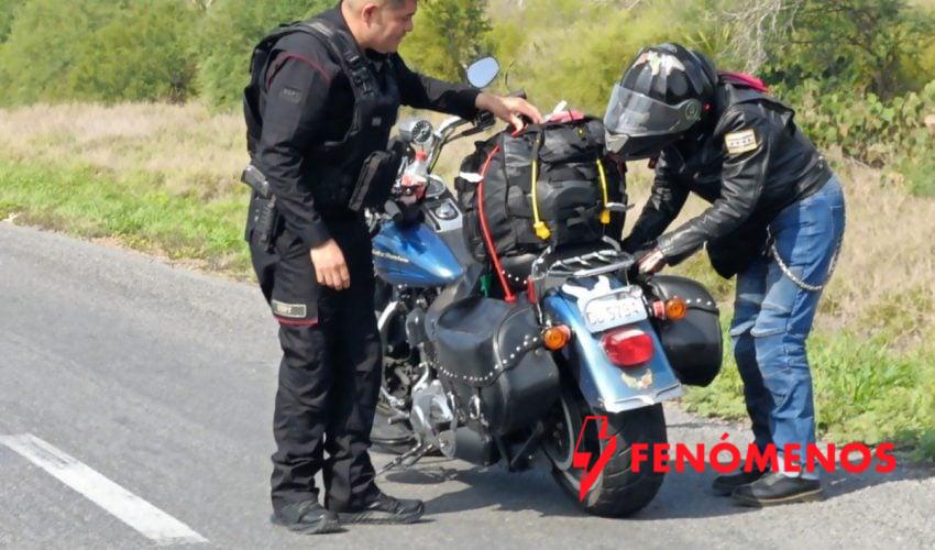 Resguarda Guardia Estatal caravana internacional de motociclistas