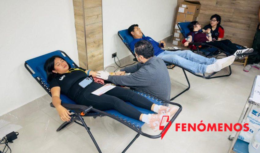 Impulsa Salud campaña intensiva de donación voluntaria de sangre
