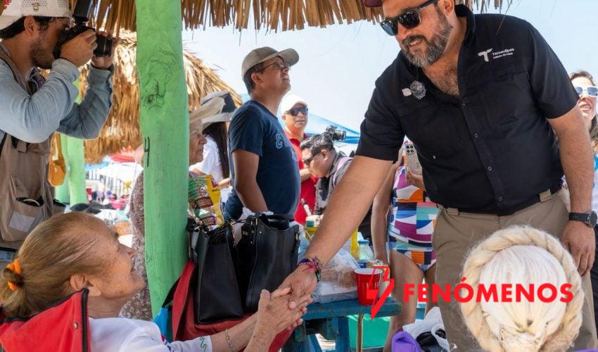 Turistas de CDMX y Nuevo León desbordan playas tamaulipecas