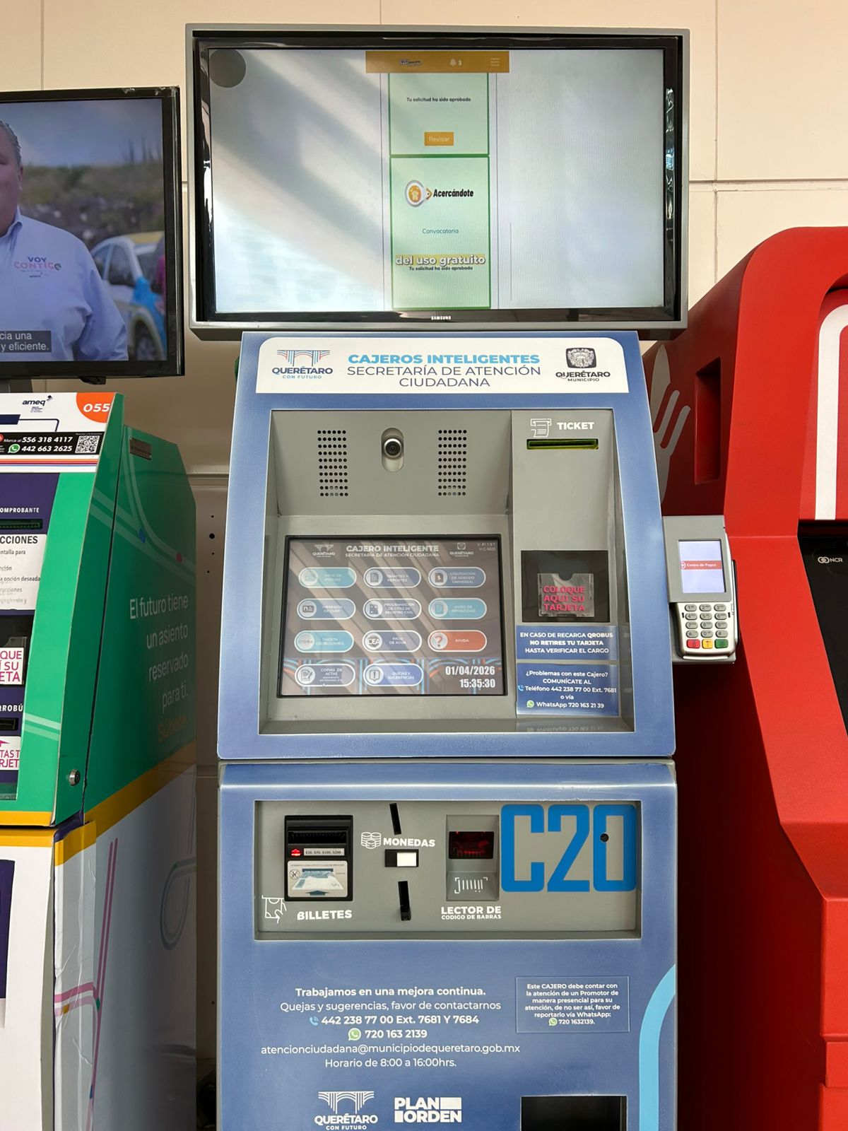 Imagen de Aumenta Felifer Macías la atención ciudadana a través de los cajeros inteligentes 8