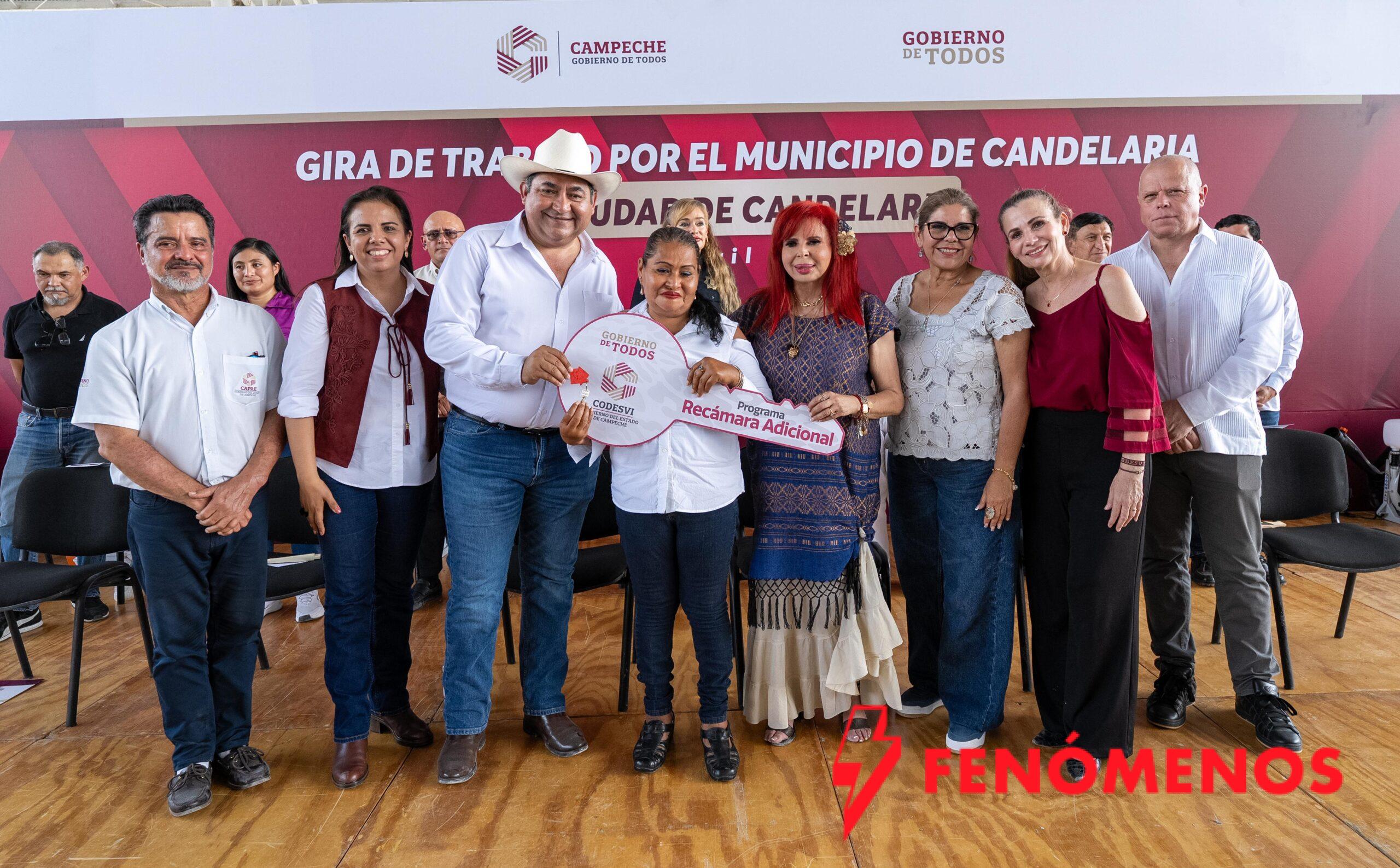 LAYDA SANSORES FORTALECE EL BIENESTAR EN CANDELARIA CON INVERSIÓN HISTÓRICA DE 26.4 MDP