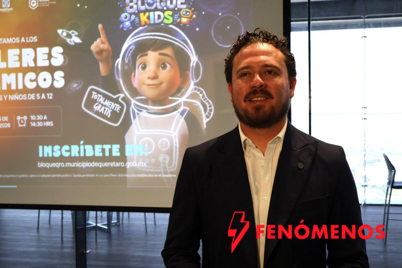 Presenta Municipio de Querétaro el BLOQUE Kids