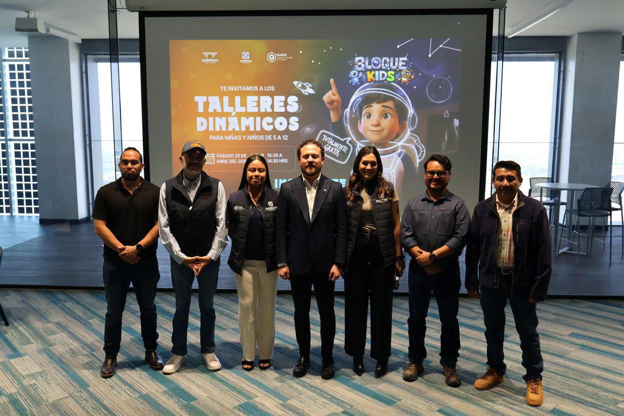 Imagen de Presenta Municipio de Querétaro el BLOQUE Kids 2