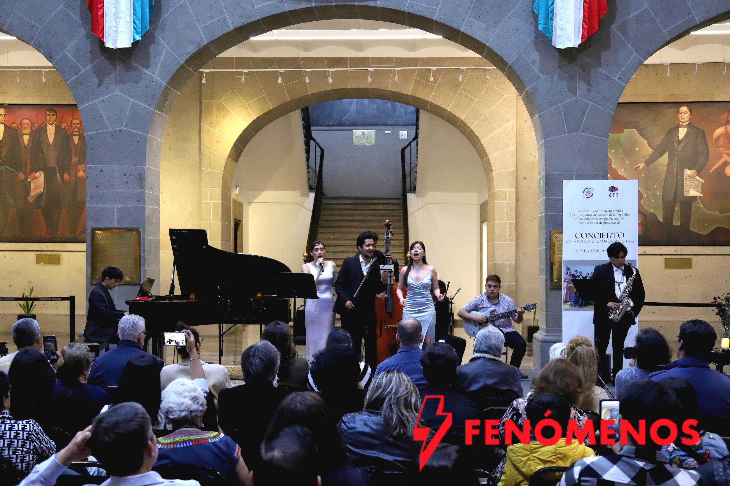 Celebra Senado la fuerza del talento joven con el concierto “La Variete Concertistas”