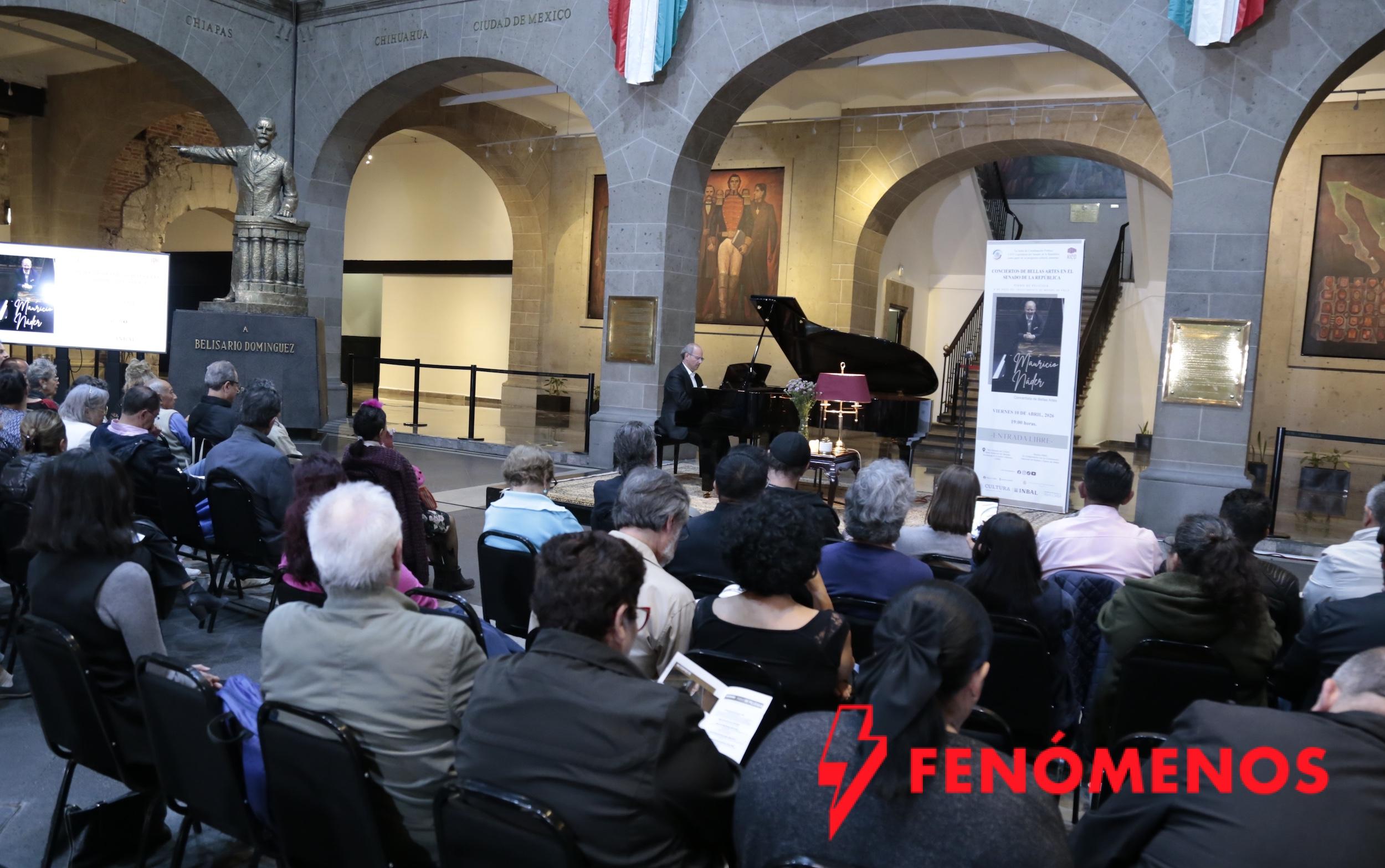 Mauricio Náder transforma la Casona de Xicoténcatl en un viaje cinematográfico con “Piano de Película”