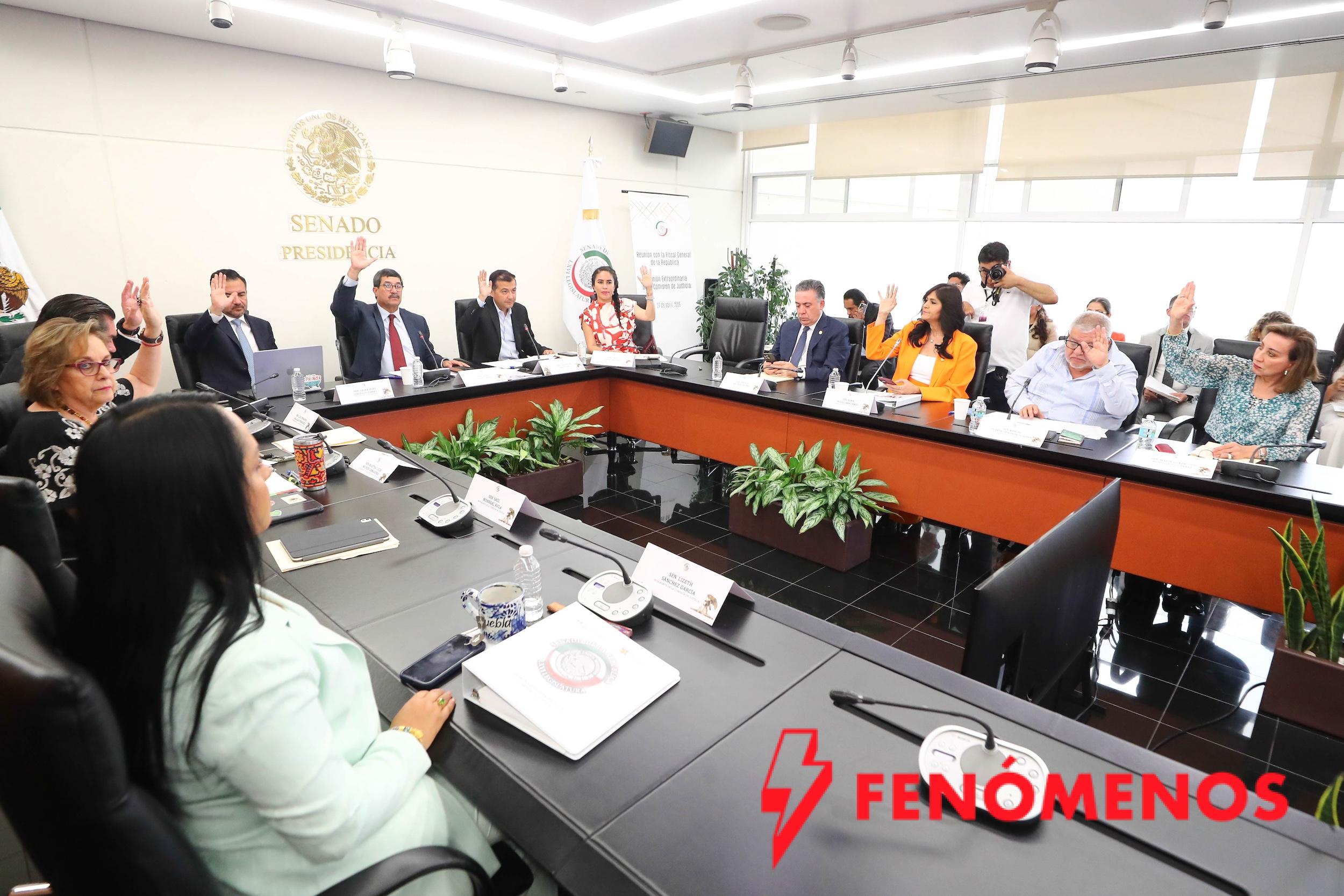 Aprueba Comisión del Senado el Plan Estratégico de Procuración de Justicia 2026-2029 de la FGR