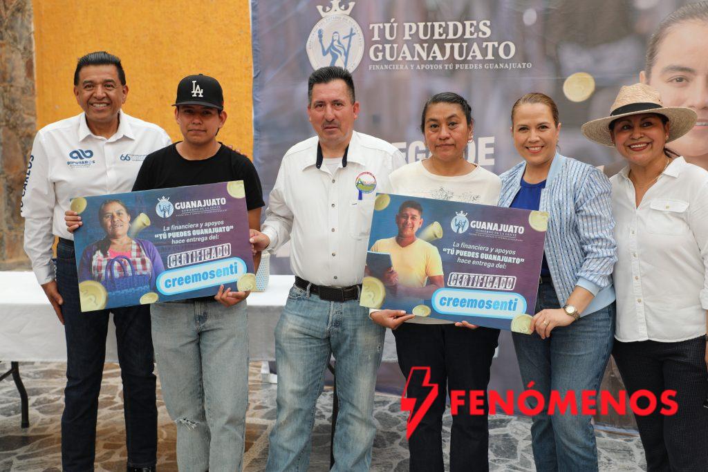 Tú Puedes Guanajuato ayuda a que más emprendimientos se hagan realidad en Atarjea y Victoria.