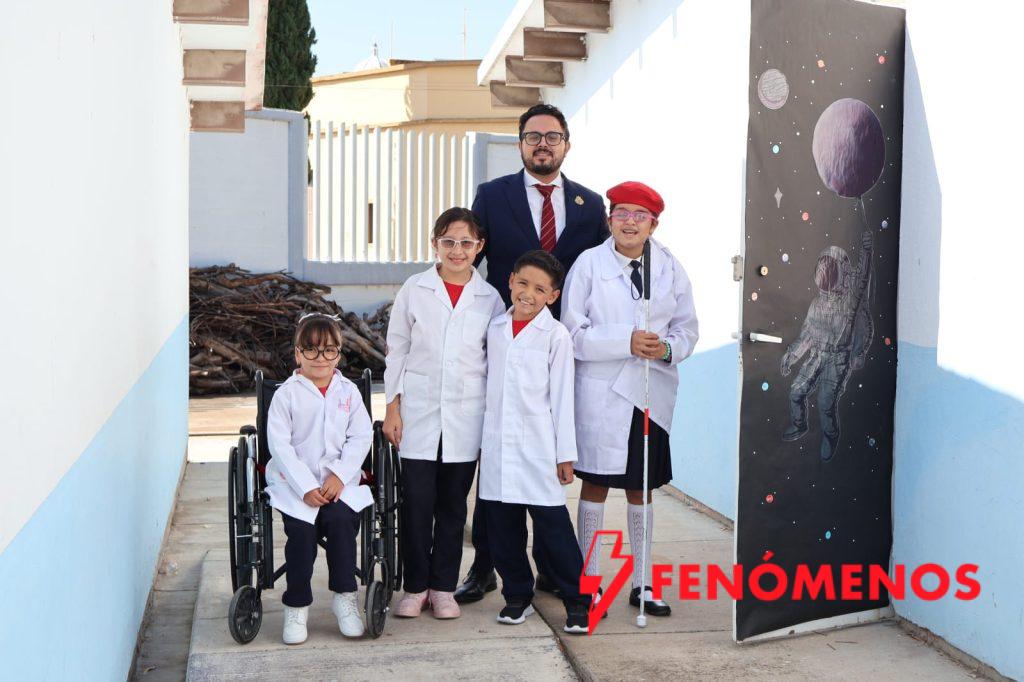 Niñas y niños de USAER se convierten en guías del universo en proyecto inclusivo escolar
