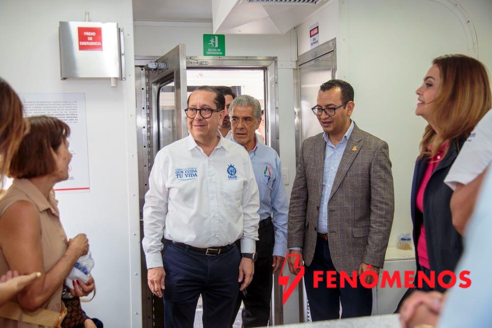 SSG impulsa la salud de la población “Dr. Vagón, El Tren de la Salud” de la Fundación Grupo México.