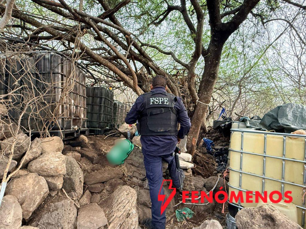 Asegura Secretaría de Seguridad y Paz toma clandestina de hidrocarburo en Uriangato