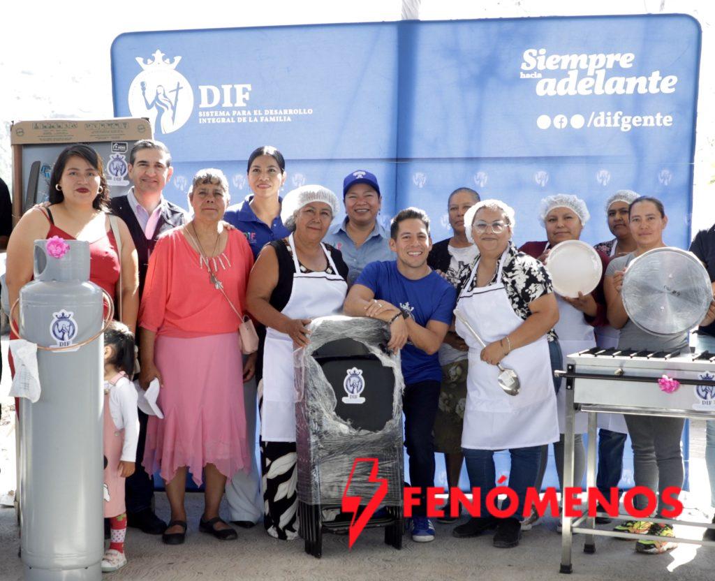 Equipa DIF Estatal comedor de escuela en Irapuato