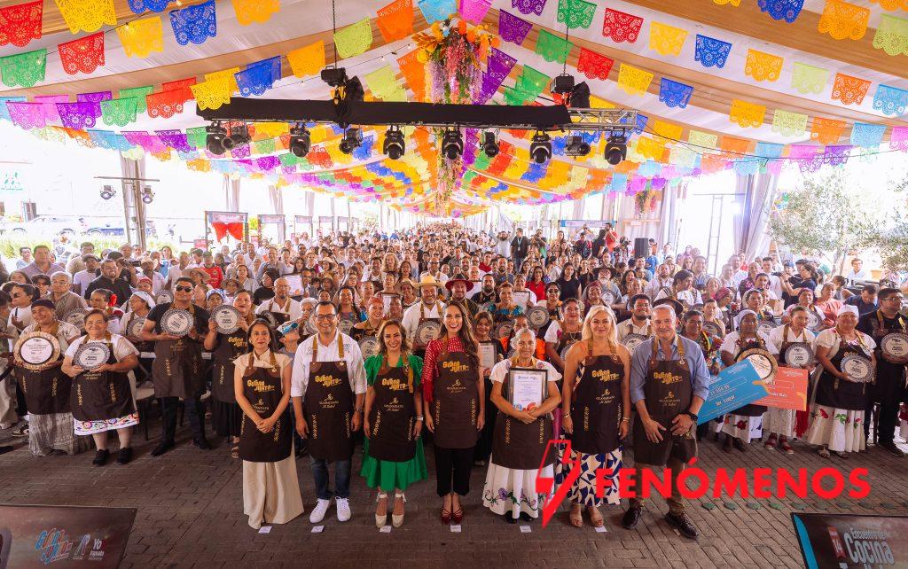 Reconoce Libia Dennise legado familiar culinario en la 14ª Edición del Encuentro de Cocina Tradicional de Guanajuato