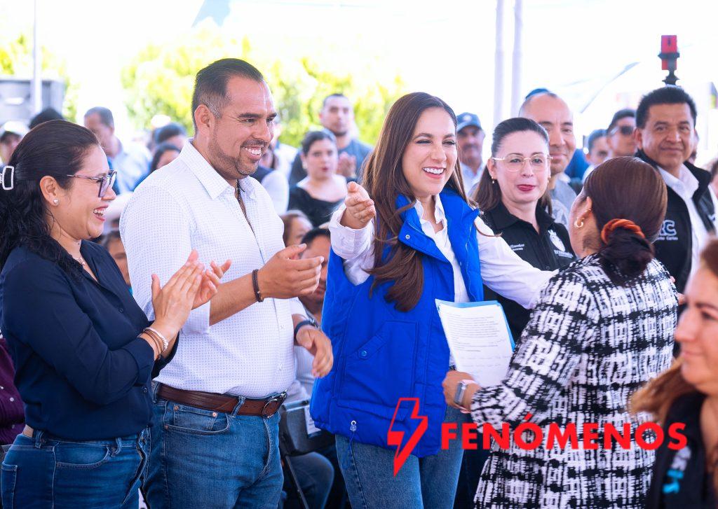 Lleva Gobernadora Libia Dennise obras y acciones para las familias de San Luis de la Paz y San José Iturbide