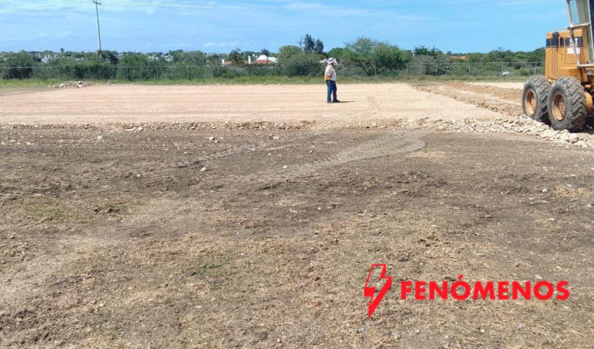 Avanza construcción y remodelación de canchas de futbol en Ciudad Victoria