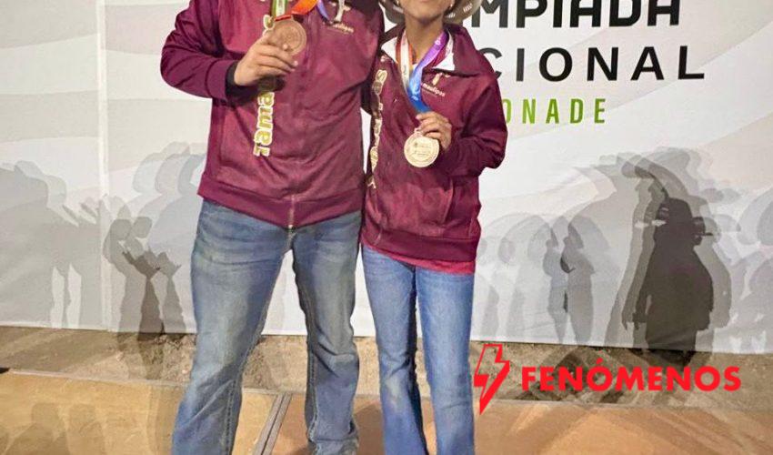 Conquistan tamaulipecos cuatro oros en la Olimpiada Nacional 2026