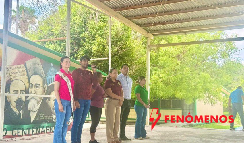 Llevan jornada de paz al CBTA No. 55 “Ing. Américo Villarreal Guerra” en el municipio de Padilla: INJUVE