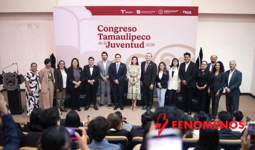Inauguran el primer Congreso Tamaulipeco de la Juventud 2026 en la sede del Poder Legislativo