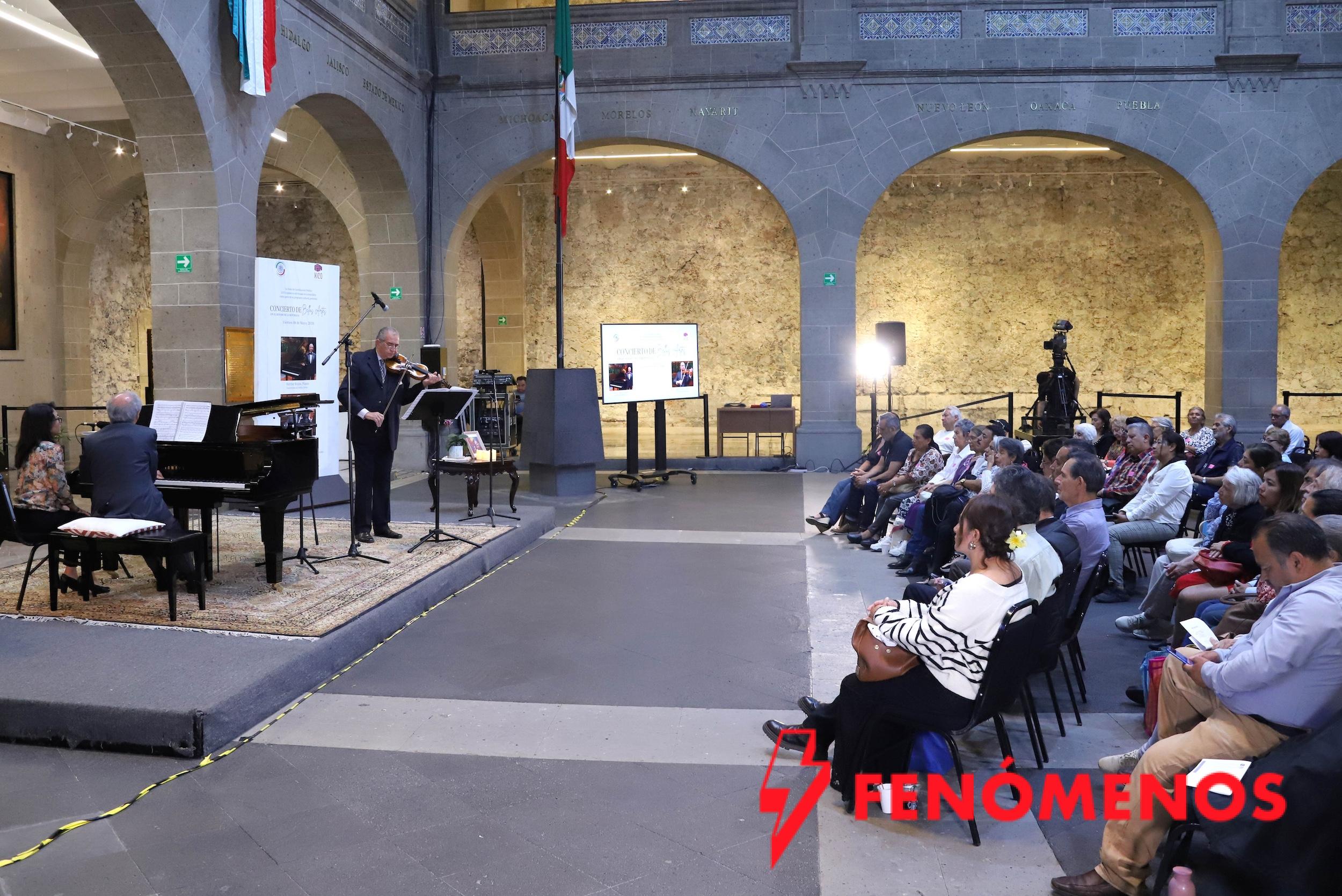 El pianista Balbi Cotter y el violinista Héctor Rojas ofrecen recital con clásicos de la música de cámara