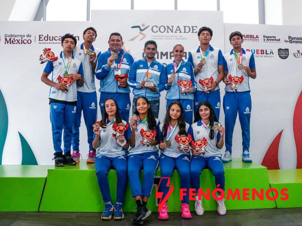 Dos oros para Guanajuato en Basquetbol 3 x3 en la Olimpiada Nacional