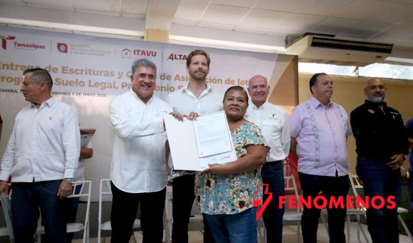 Transforman años de espera en certeza legal para familias de Altamira