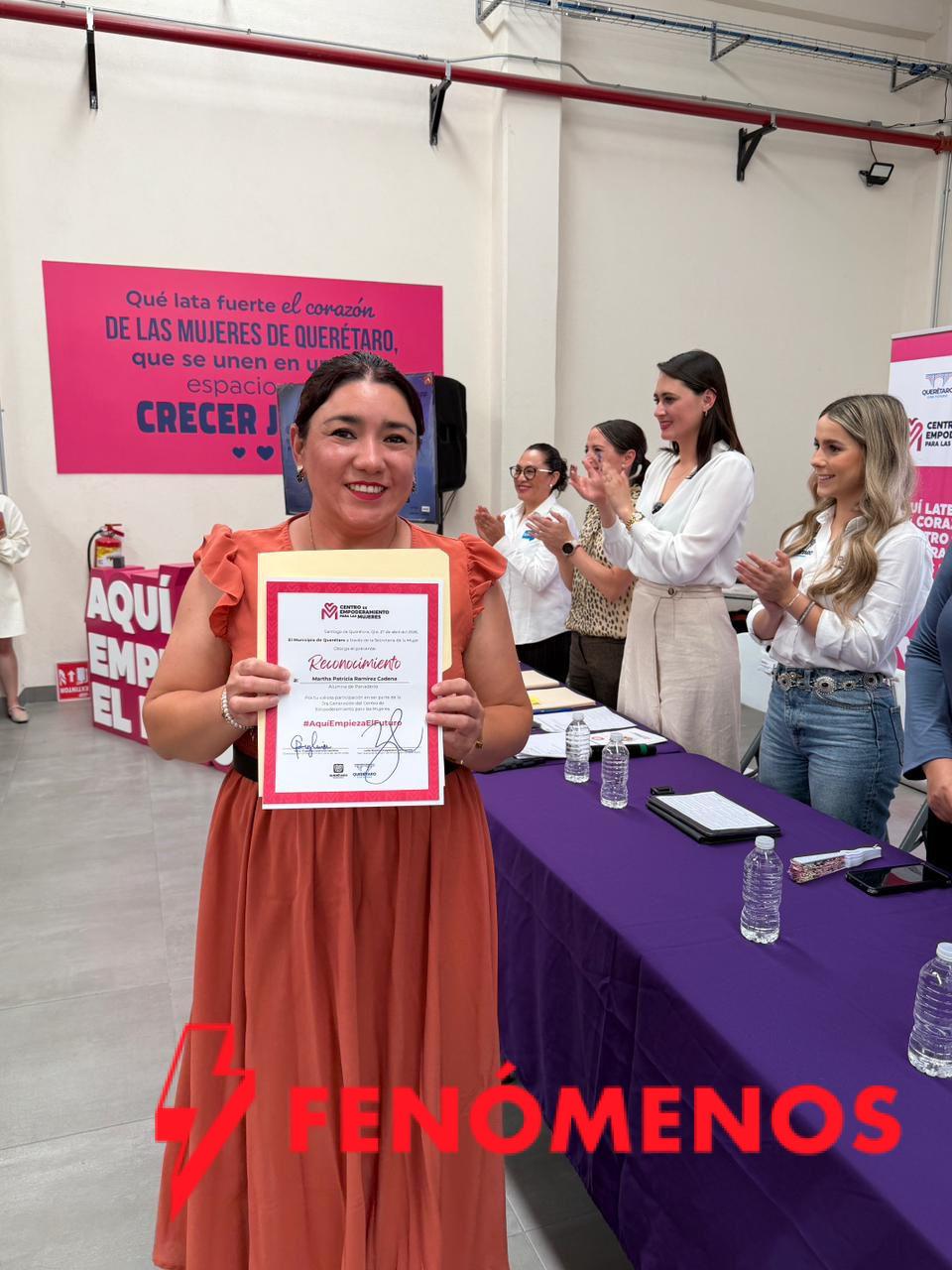 Municipio de Querétaro celebra la graduación de la segunda generación de mujeres del Centro de Empoderamiento